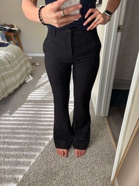 Banana Republic Black sculpted stretch bootcut Dress Pants